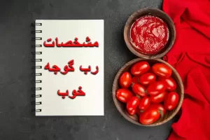 مشخصات رب گوجه خوب
