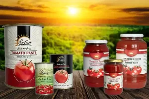 انواع بسته بندی رب گوجه فرنگی